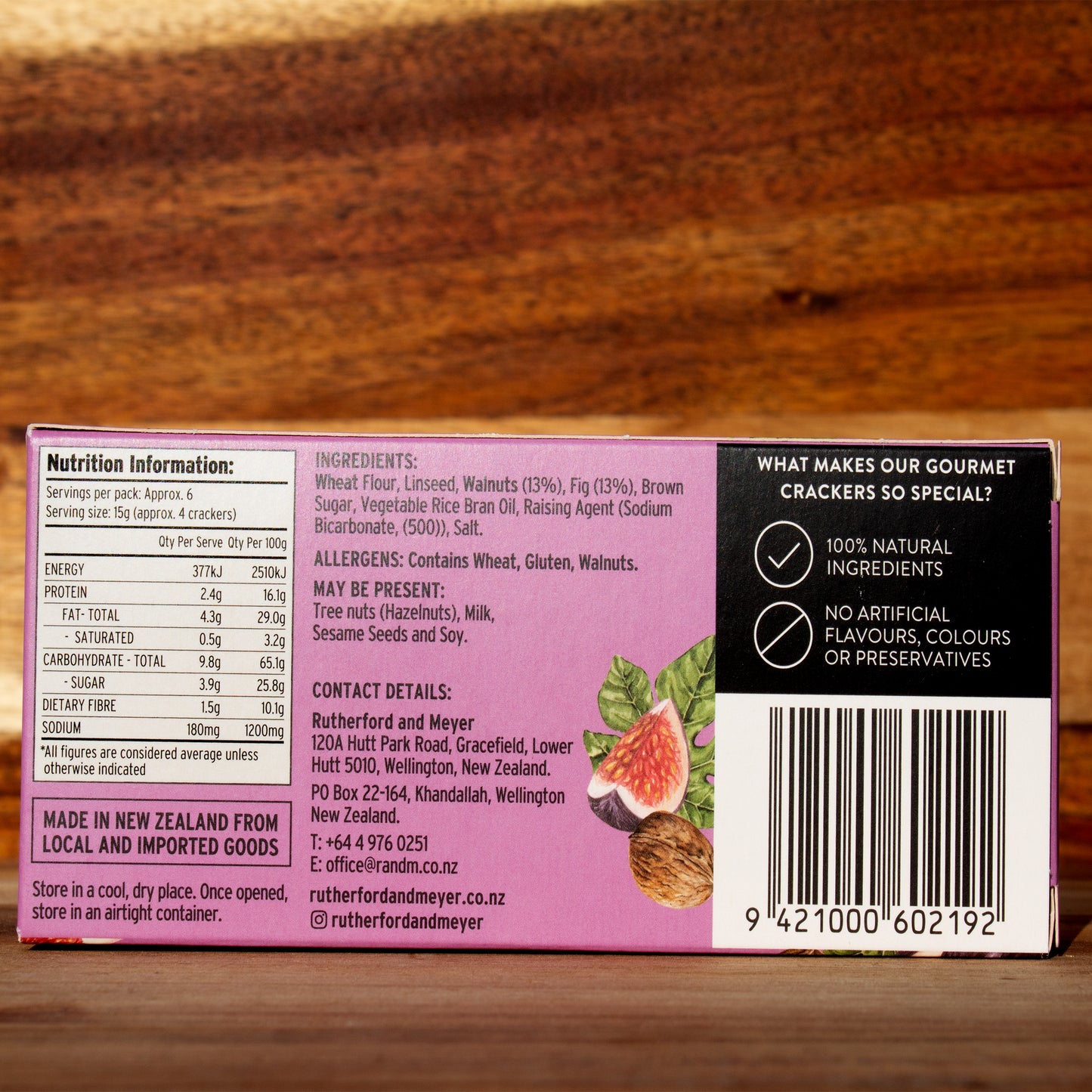 Gourmet Wafer Crackers - 4 options