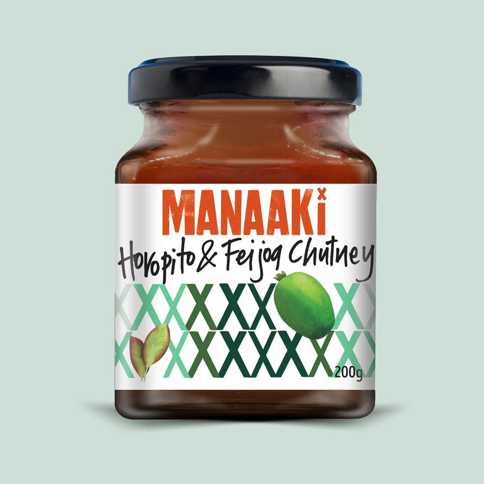 Manaaki Horopito & Feijoa Chutney