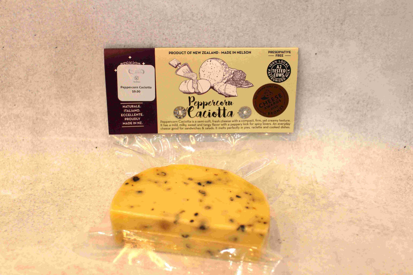 peppercorn caciotta cheese high country salmon online shop