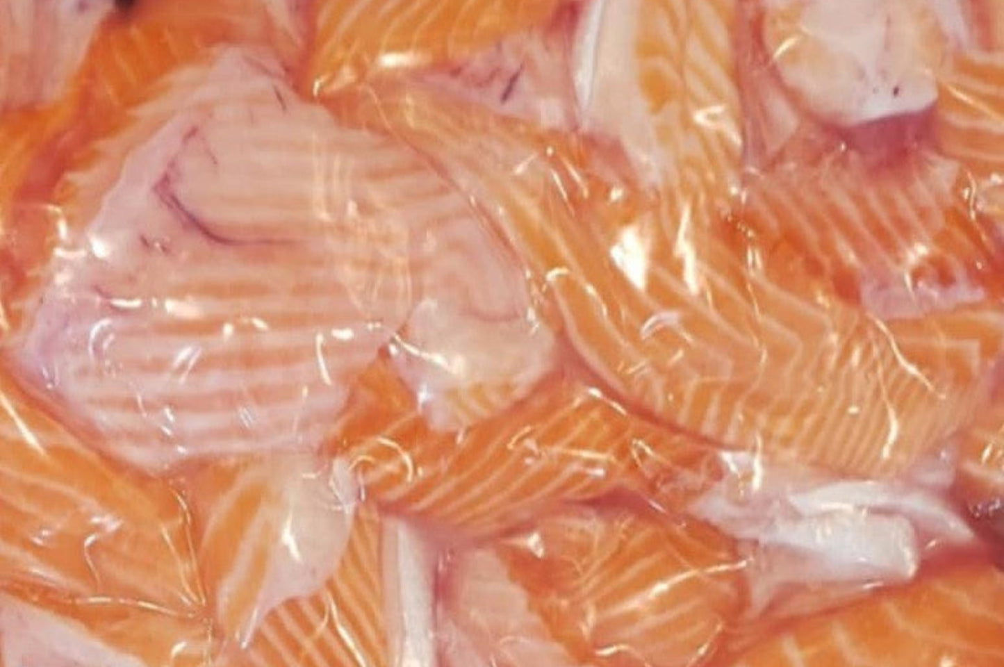 Salmon Trimmings with Bones - 1kg bag