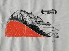 Load image into Gallery viewer, Limited edition teatowel High Country Salmon
