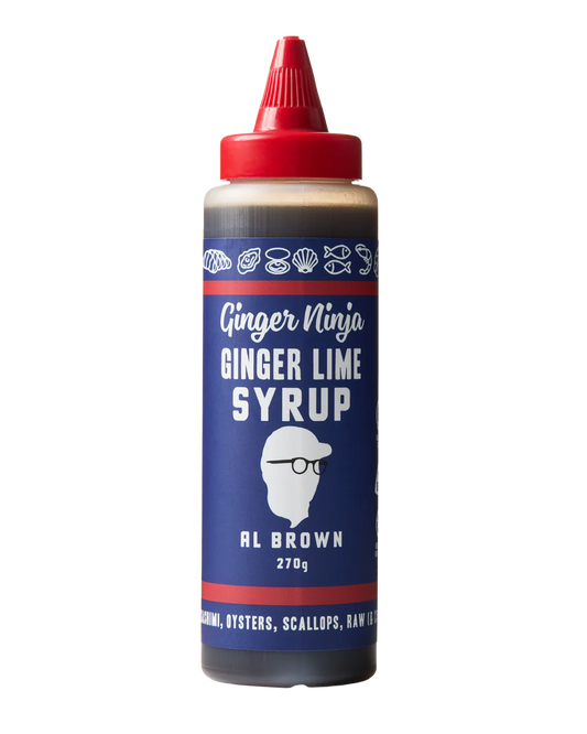 Al Brown Ginger Ninja, Ginger & Lime Syrup