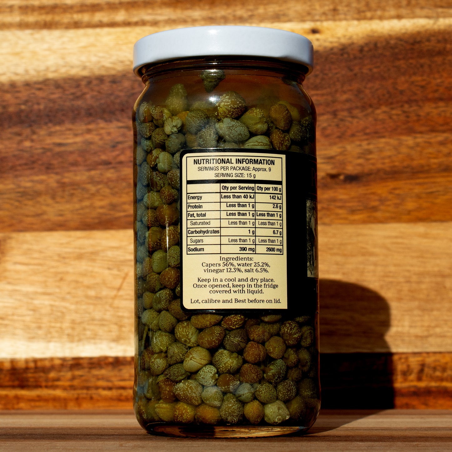 Pons Capers in Brine