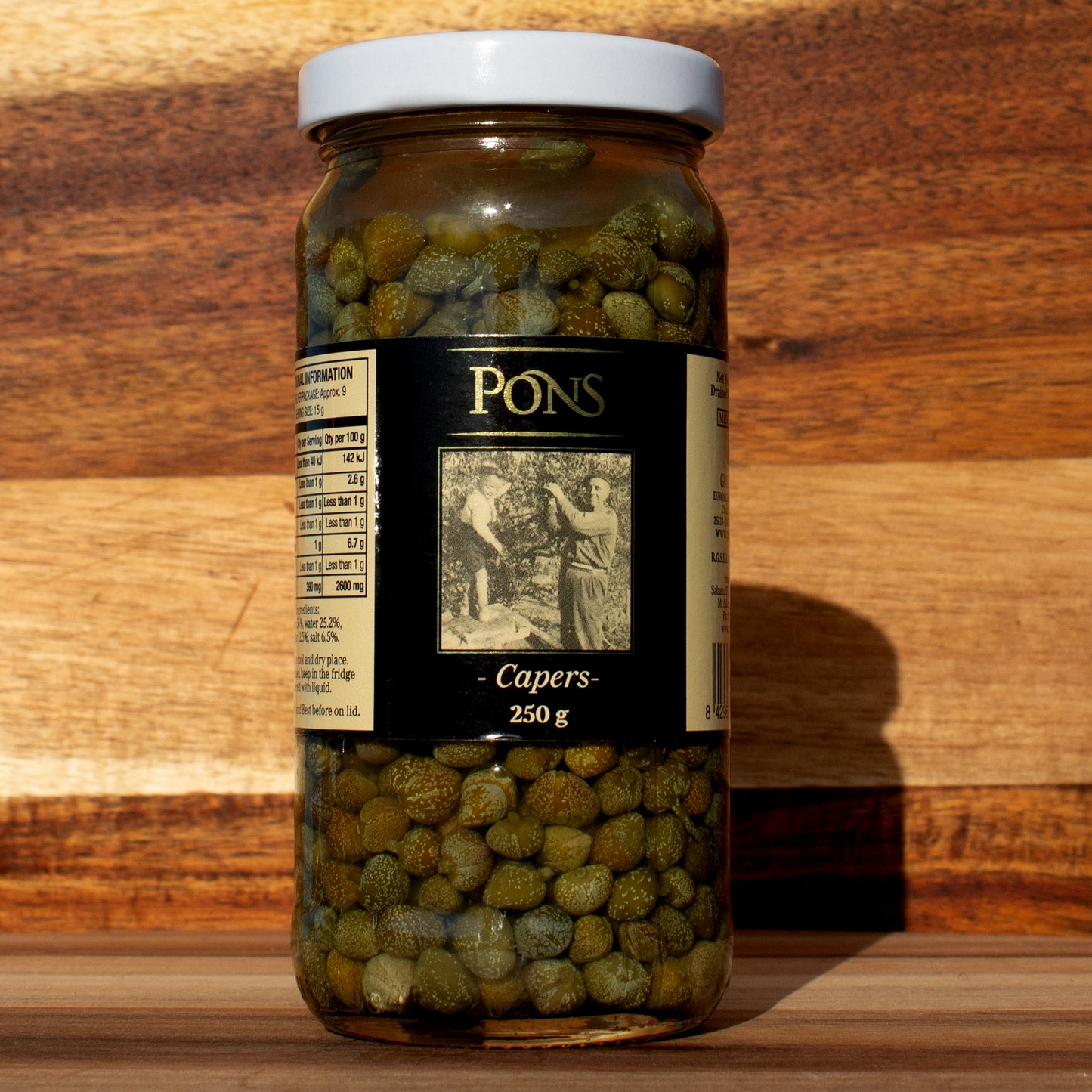 Pons Capers in Brine
