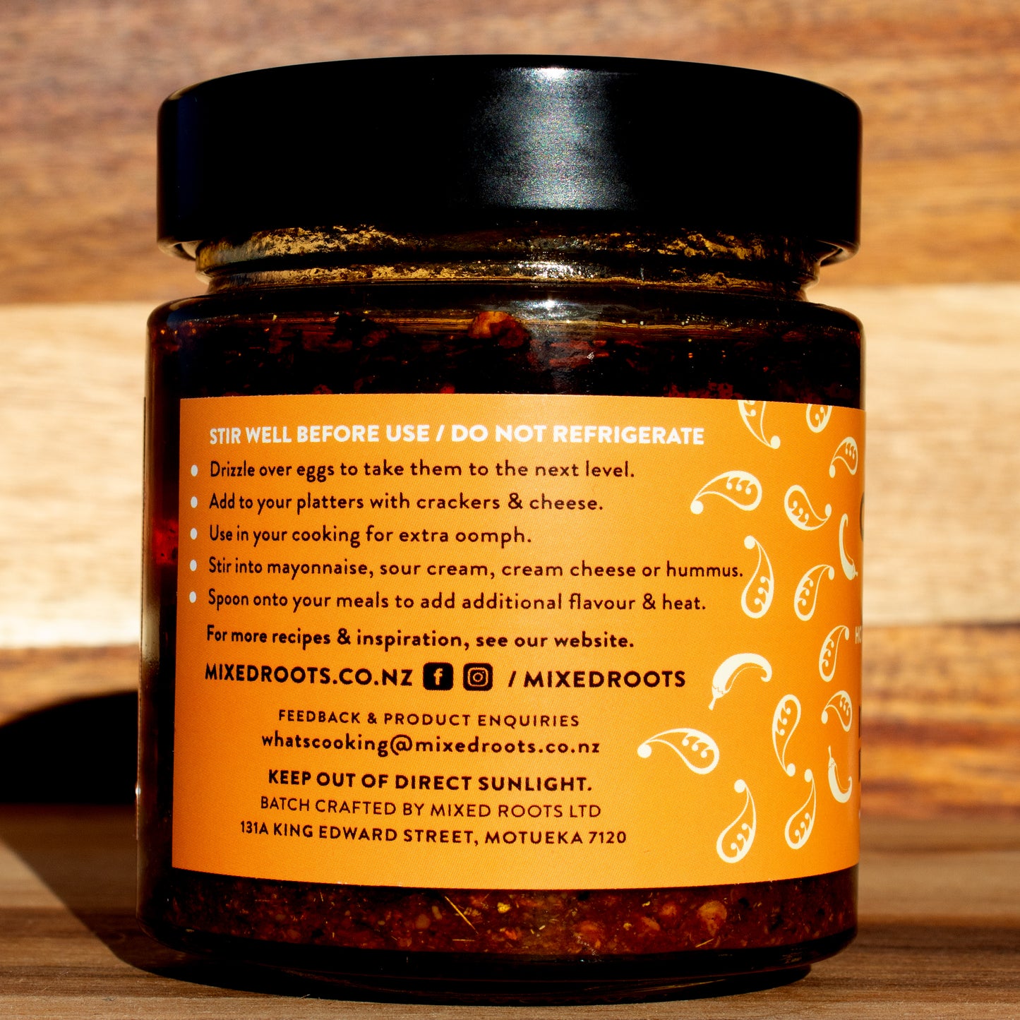 Mixed Roots Curry Oil