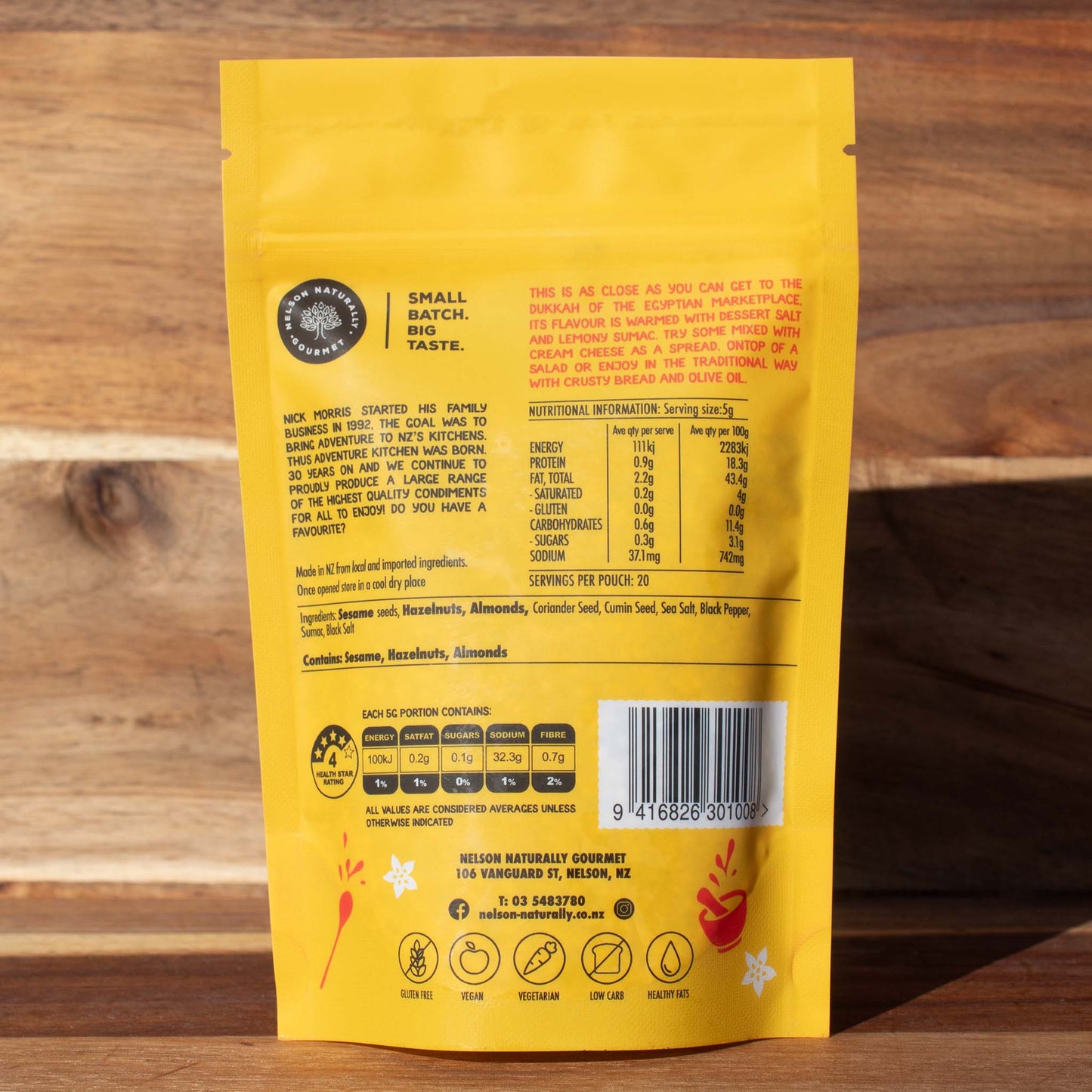 The Adventure Kitchen - Dukkah