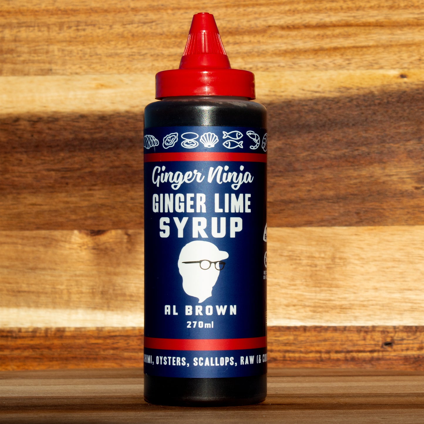 Al Brown Ginger Ninja, Ginger & Lime Syrup