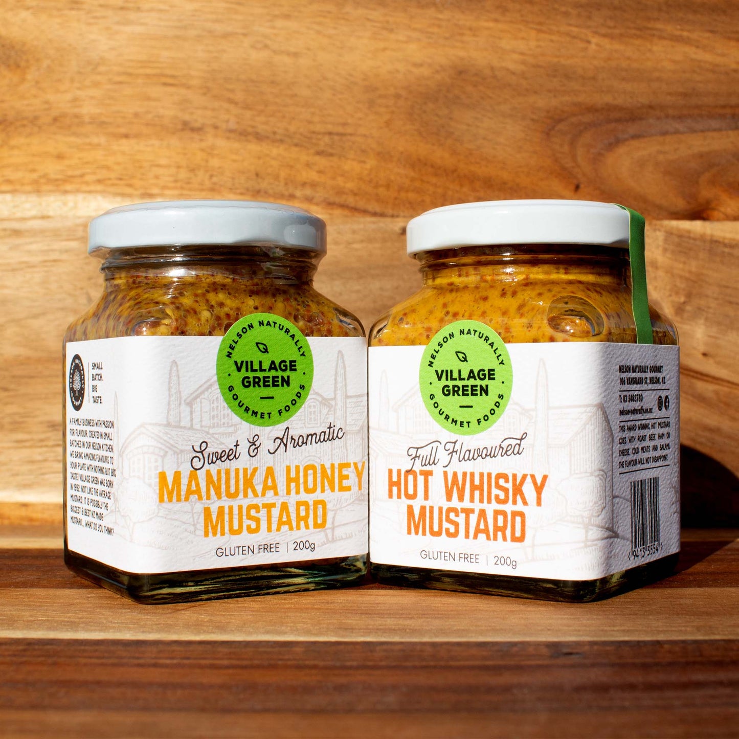 Nelson Naturally Mustards &  Horseradishes - 4 varieties