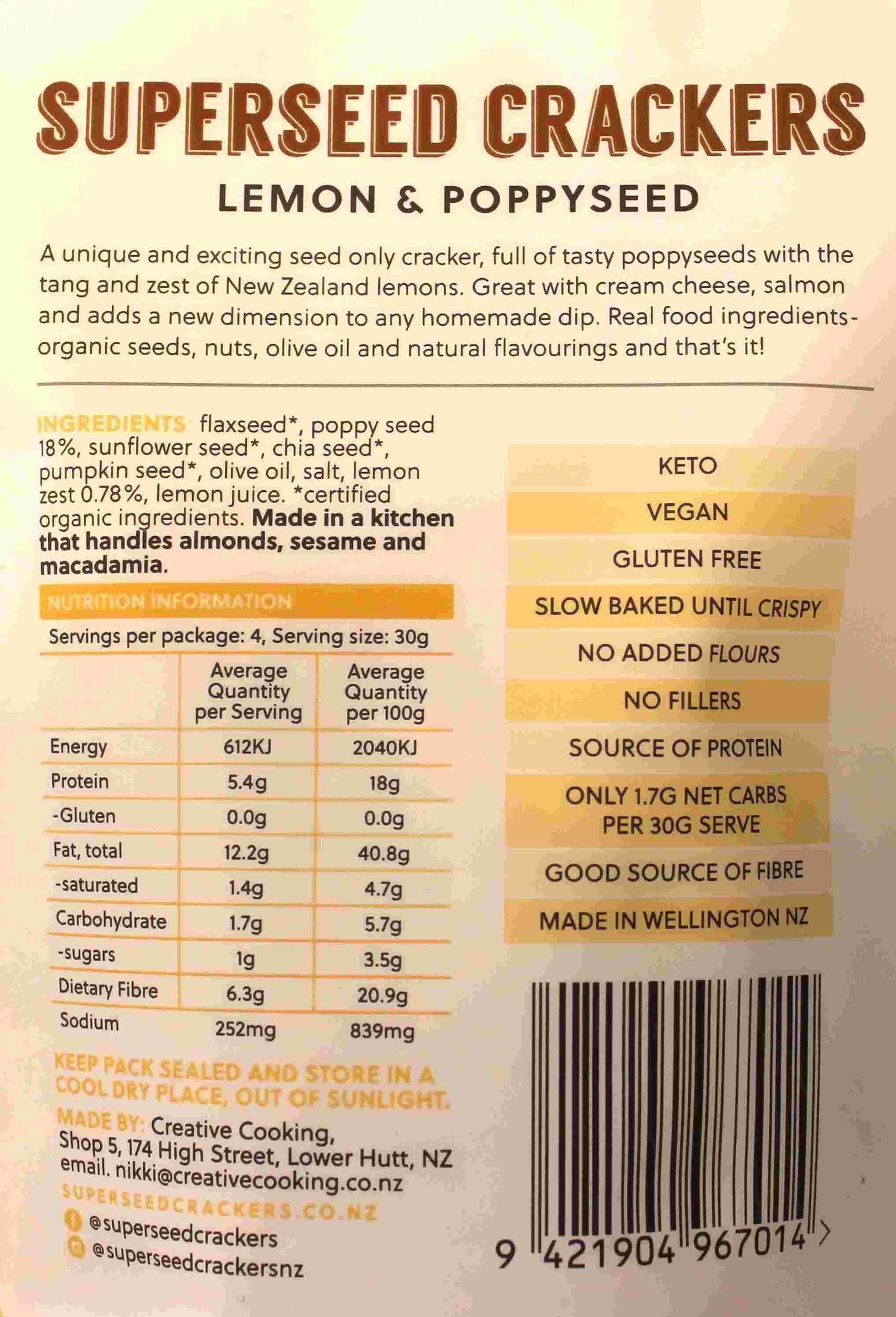 lemon and poppyseed superseed NIP