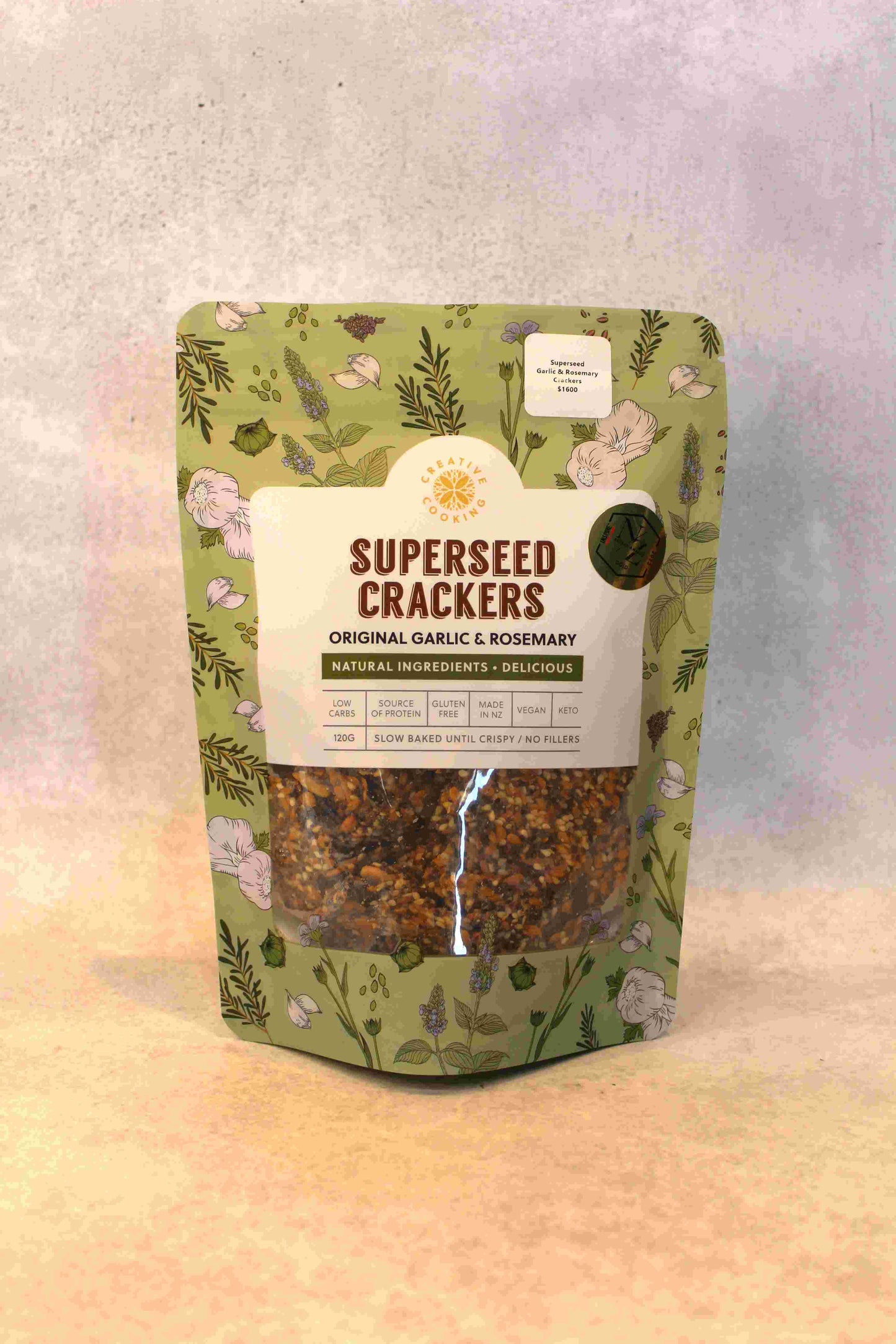 garlic and rosemary superseed