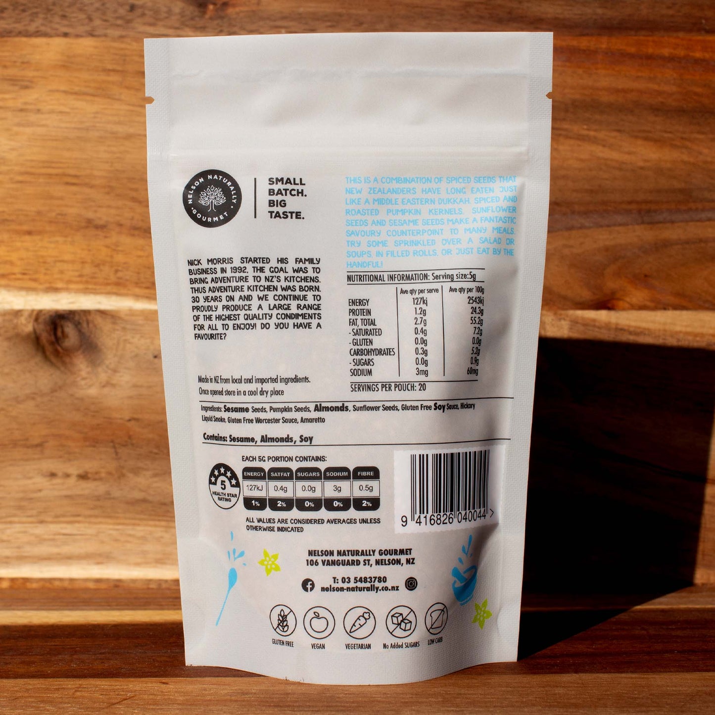 The Adventure Kitchen - Dukkah