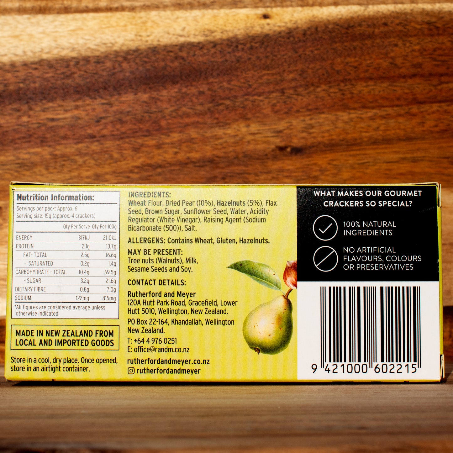 Gourmet Wafer Crackers - 4 options