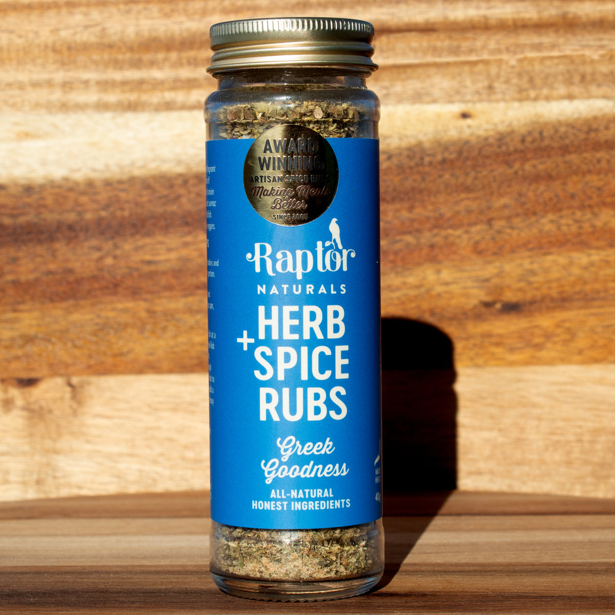 Raptor Rubs - four seasonings to add to your at-home selection