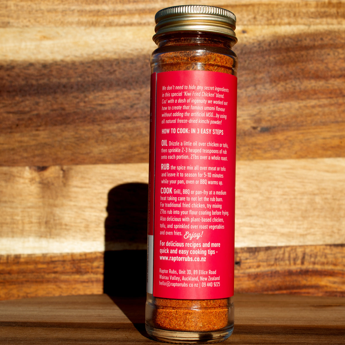 Raptor Rubs - four seasonings to add to your at-home selection