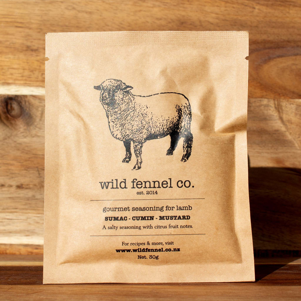 Wild Fennel Co. Seasonings - six great spice blends