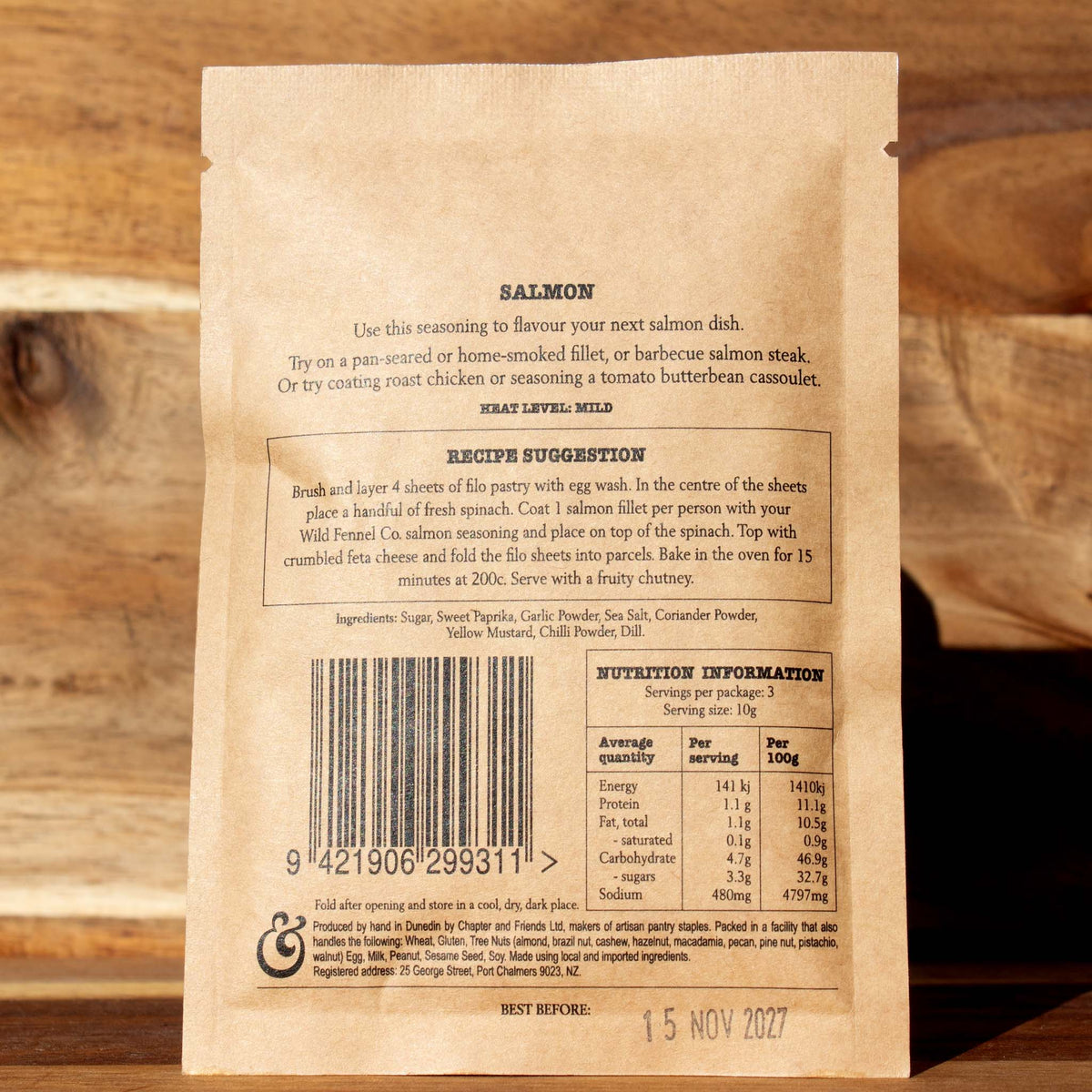 Wild Fennel Co. Seasonings - six great spice blends