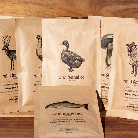Wild Fennel Co. Seasonings - six great spice blends