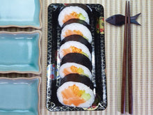 Load image into Gallery viewer, Fresh sashimi salmon sushi