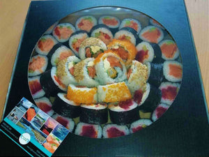 40 piece sushi platter in box