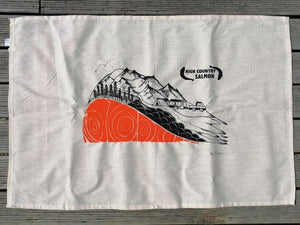 Limited edition High Country Salmon teatowel